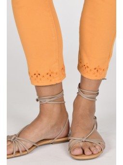 motifs pantalon kanope sam fantaisie jaune