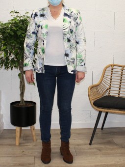 veste imprimée elsa 32 euros