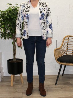 veste imprimée fantaisie joy 32 euros