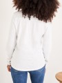 chemise manches longues jersey blanche white stuff 431510 vue de dos