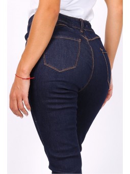 jean push up cindy h jean foncé de dos