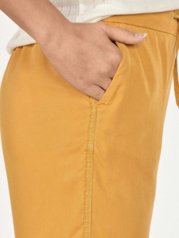 pantalon celeste maison kanope jaune vue poche