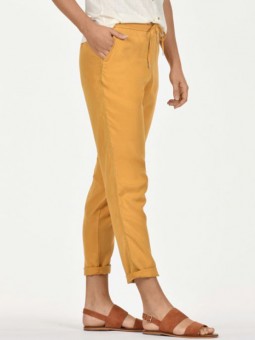 pantalon celeste maison kanope jaune