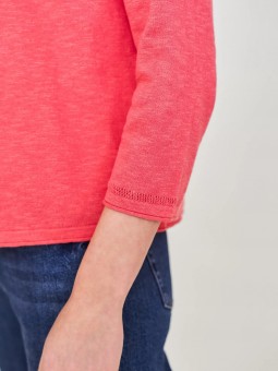 détail manches cardigan waves corail white stuff 433379