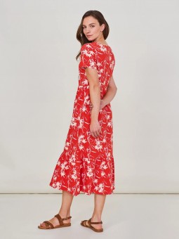 robe emily fairtrade  white stuff 433494  vue de dos