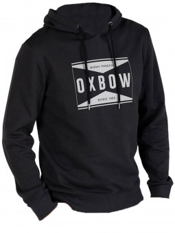 SWEAT CAPUCHE-SAVIOR  veste oxbow savior noire de face