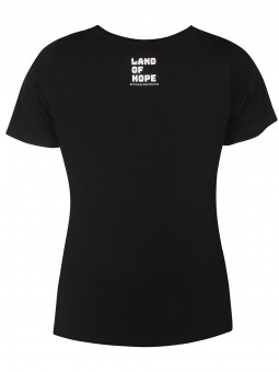t shirt grande taille zhenzi noir